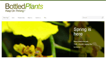 Tablet Screenshot of bottledplants.com